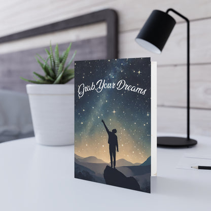 Grab Your Dreams Motivational Greeting Cards