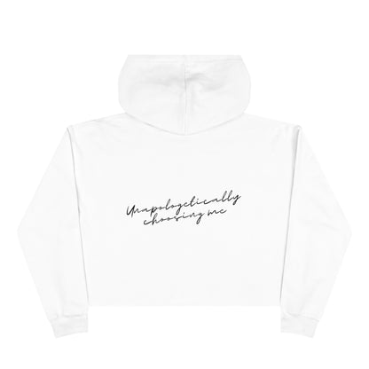 "Don't Text Me When You Lonely" Crop-Top Hoodie