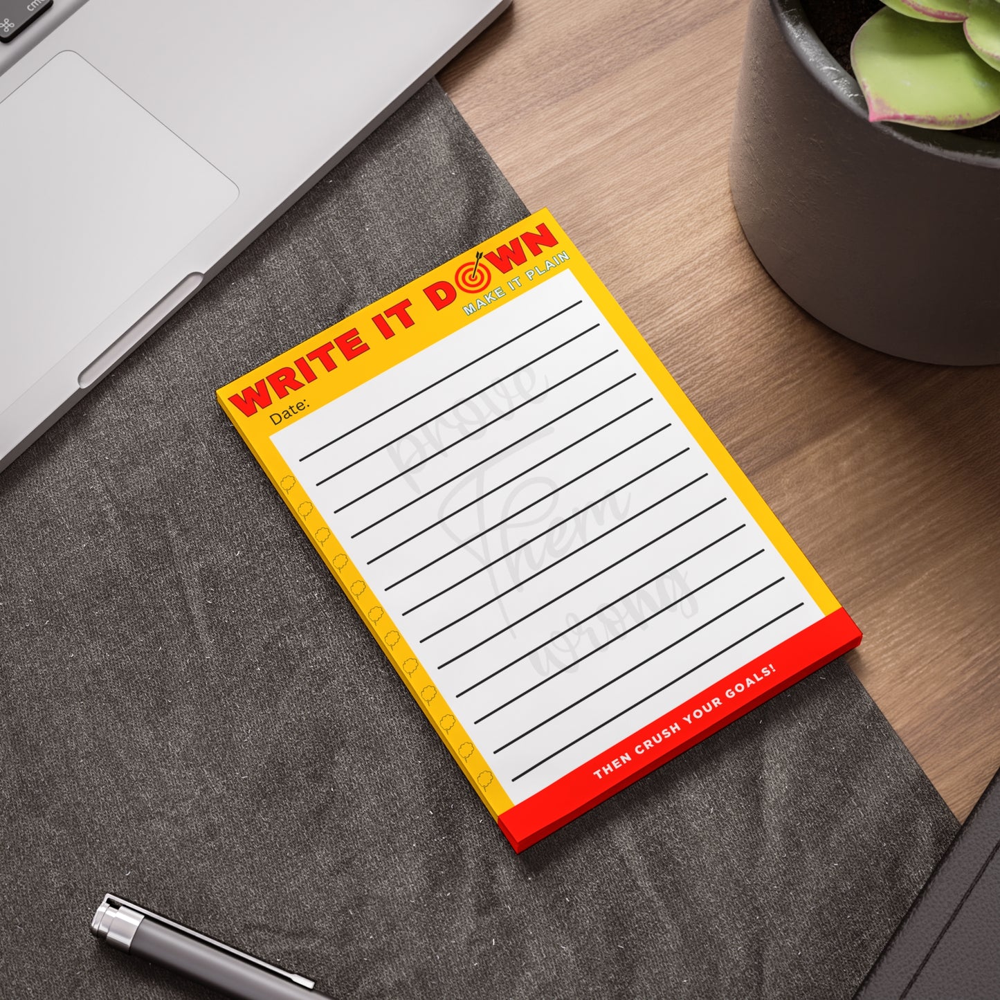 "Write It Down" Post-it® TO-DO List Pad