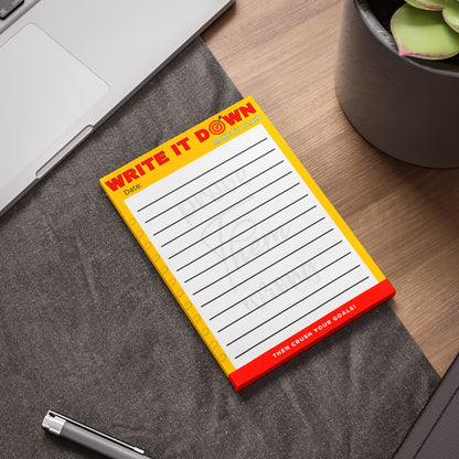 "Write It Down" Post-it® TO-DO List Pad