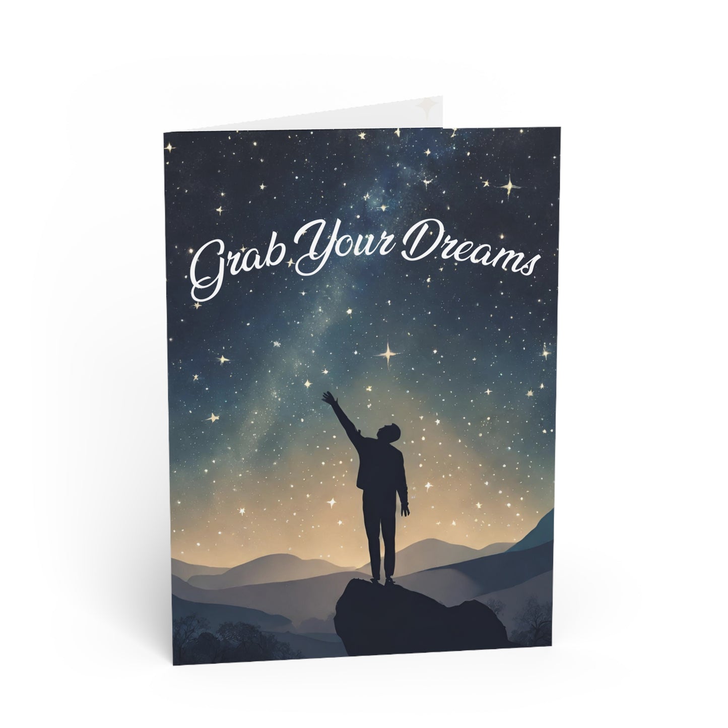 Grab Your Dreams Motivational Greeting Cards