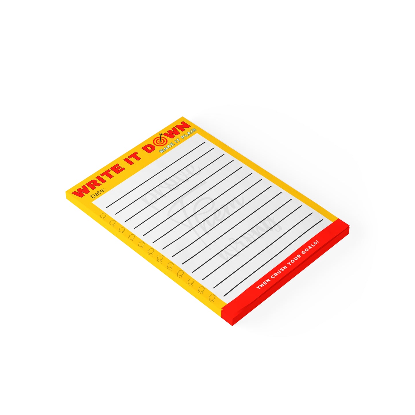 "Write It Down" Post-it® TO-DO List Pad